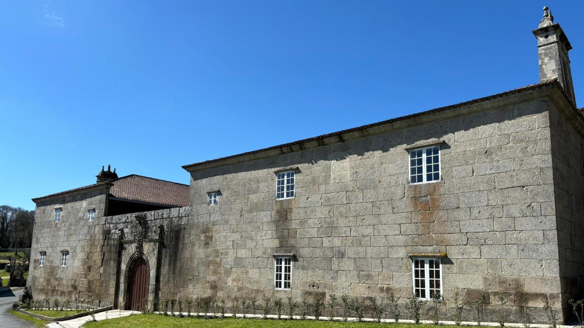 タボアーダ Pazo De San Pedro De Bembibreヴィラ エクステリア 写真