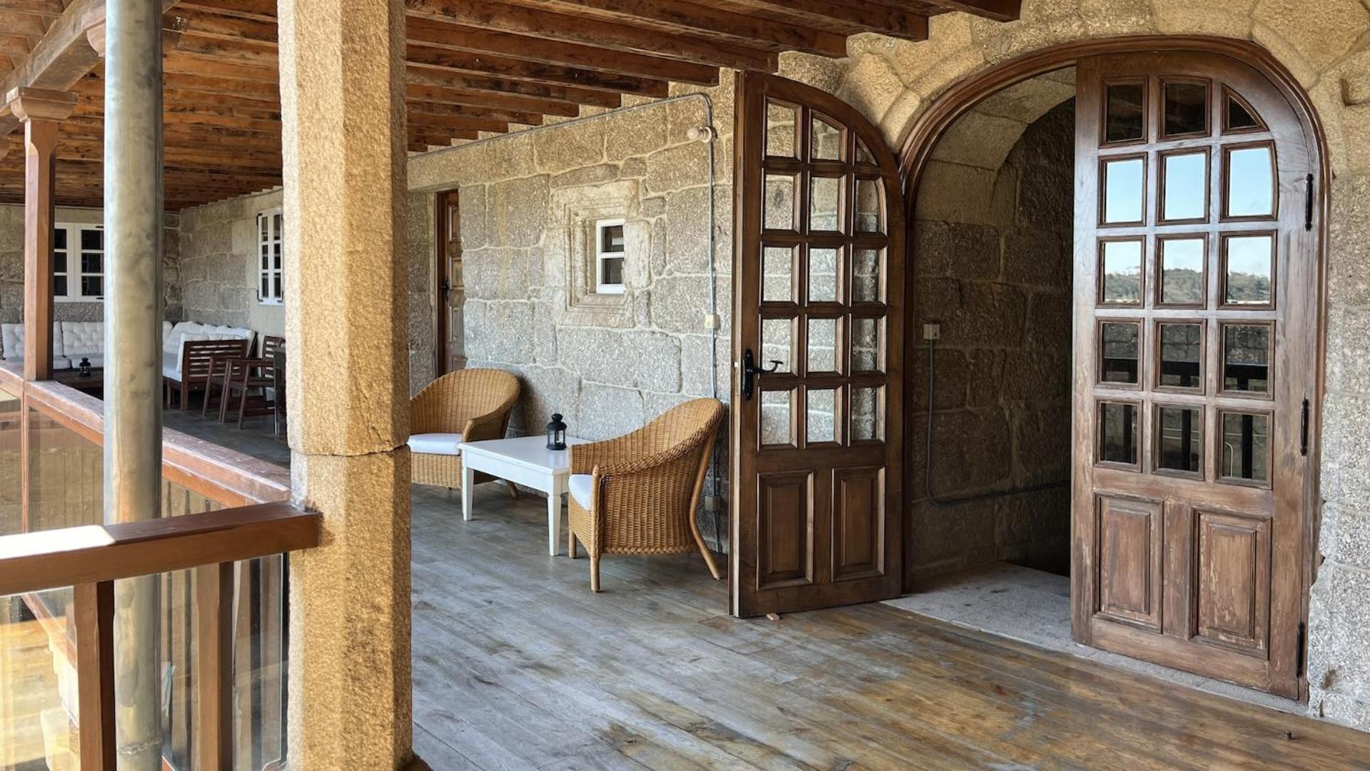タボアーダ Pazo De San Pedro De Bembibreヴィラ エクステリア 写真